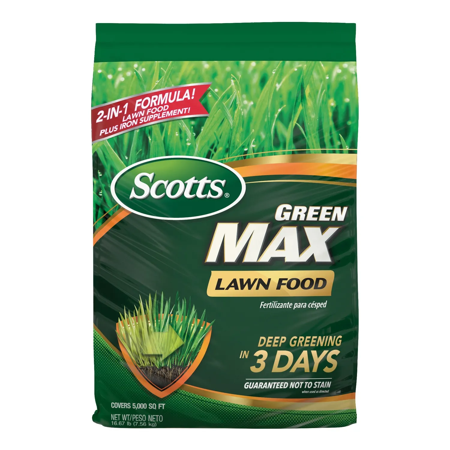 Green Max Lawn Food 16.67-lb 5000-sq ft 27-0 All-purpose Lawn Fertilizer