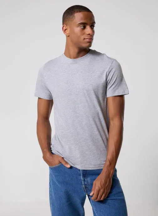 T-shirts met korte mouwen TASKO heren grijs