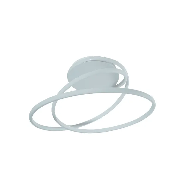 Plafoniera LED Jonas bianco ø 54 cm IP20, 6080 lumen CCT da bianco caldo a bianco freddo INSPIRE