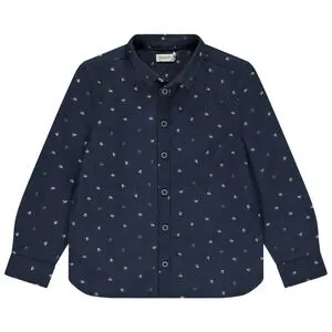 Chemise manches longues imprimé triangles pour garçon