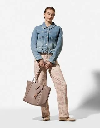 Pantaloni - Twill - Rosa chiaro