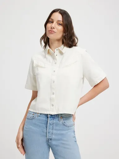 Levi's Rinoa Camp Shirt In Seeded State