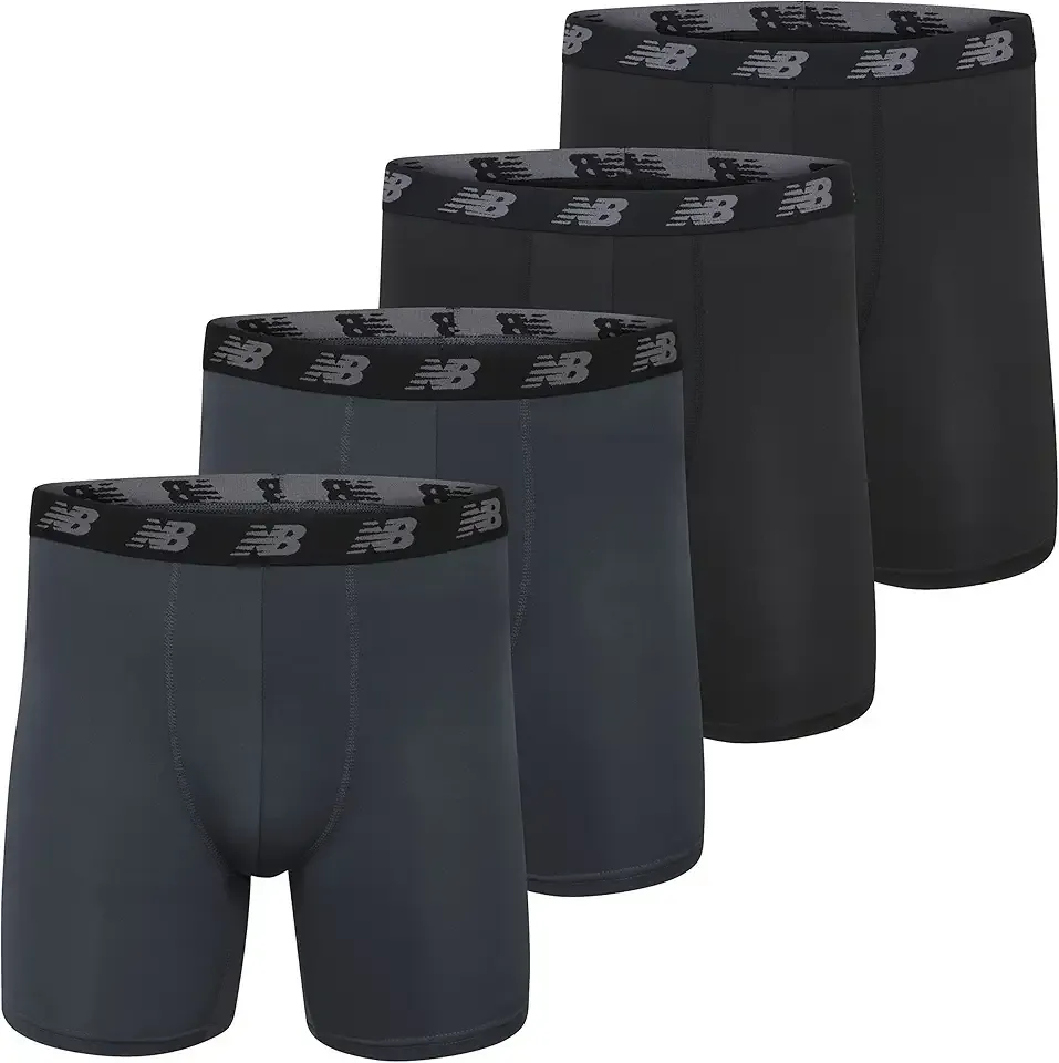 Men's Mesh 5" No-FLY Boxer Brief (4-Pack)