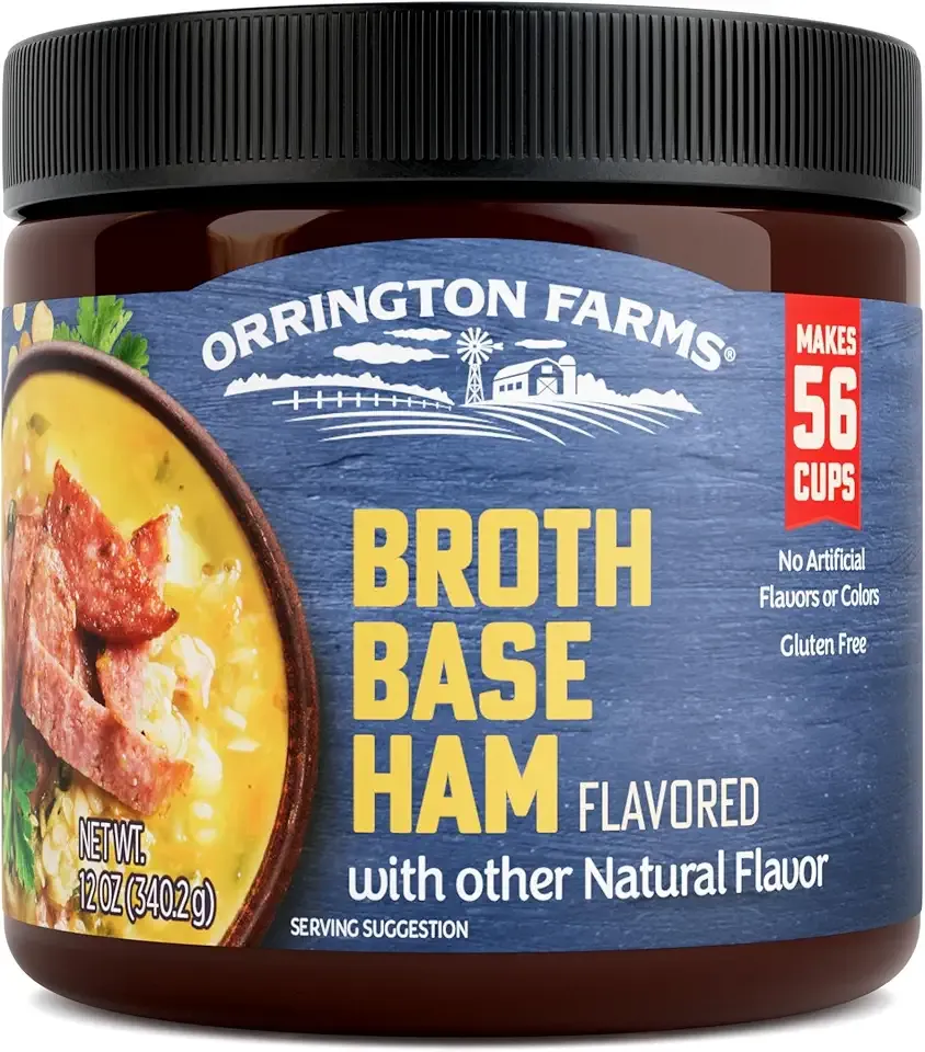 Orrington Farms Ham Flavored Granular Base, 12 Ounce (Pack of 6)