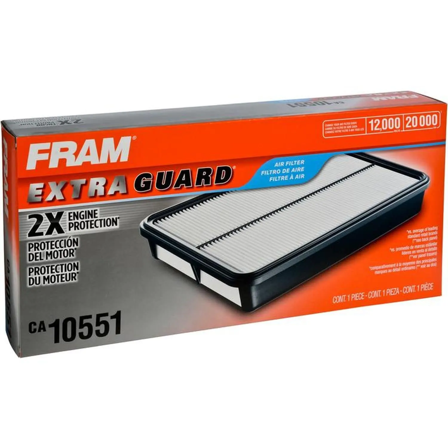 Filtro de Aire de Motor FRAM Extra Guard CA10551
