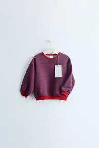 ZARA TIMELESS - STRIPED PRINT SWEATSHIRT