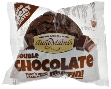 Muffins Double Chocolate 95g Aunt Mabels