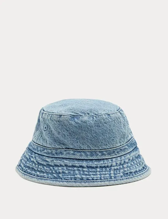 Baby Denim Bucket Hat (0-3 Yrs)