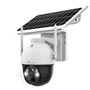 Cámara de vigilancia 4G motorizada a bateria NIVIAN con panel solar
