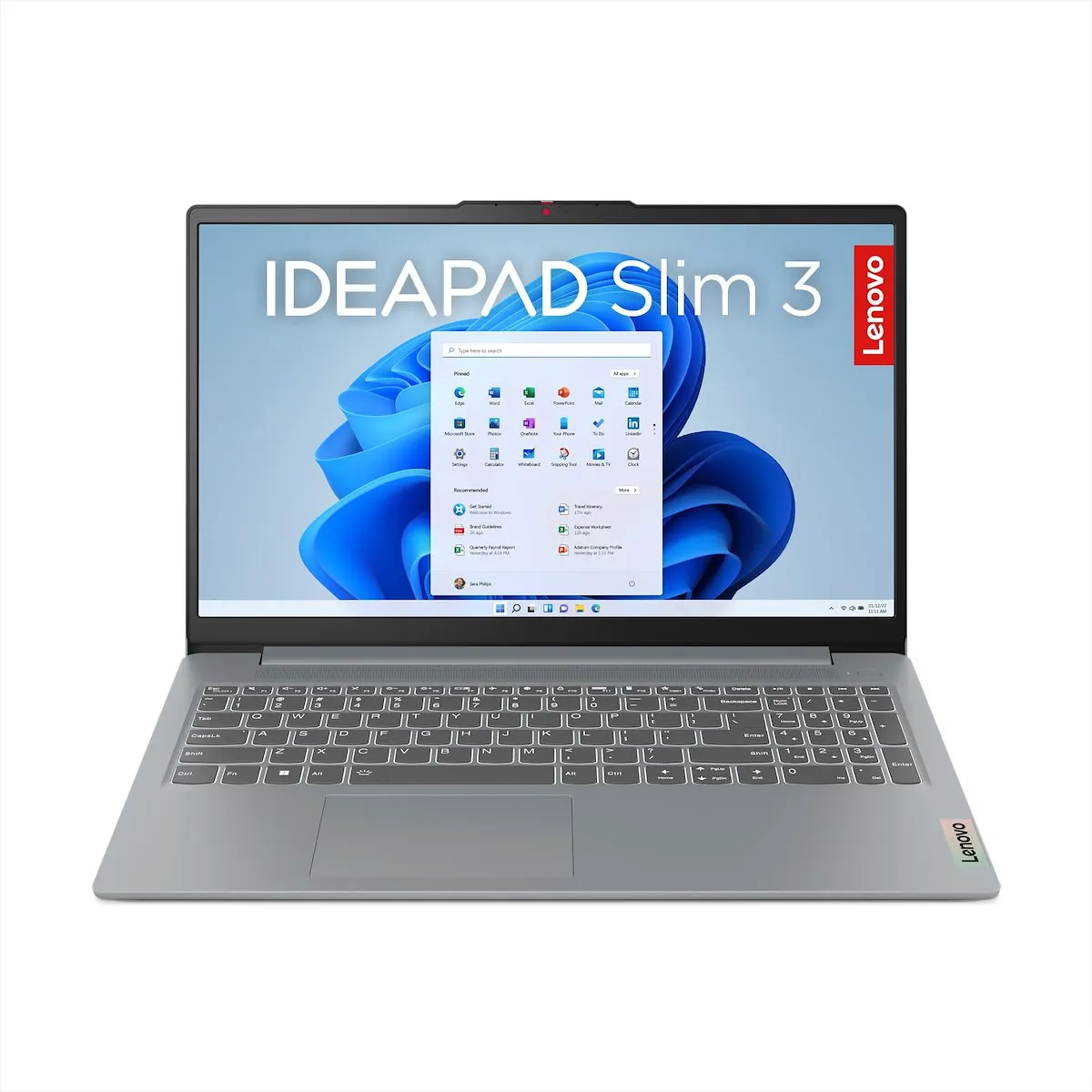 LENOVO - IdeaPad Slim 3 NB 15,6'' AMD Ryzen 7 8GB 512GB | WINDOWS 11 HOME | Caricatore non incluso