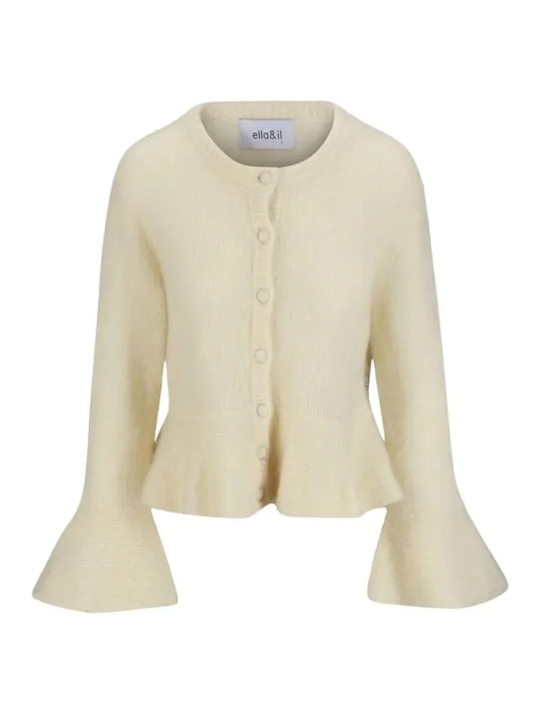 Maren Chunky Cardigan - Hvit