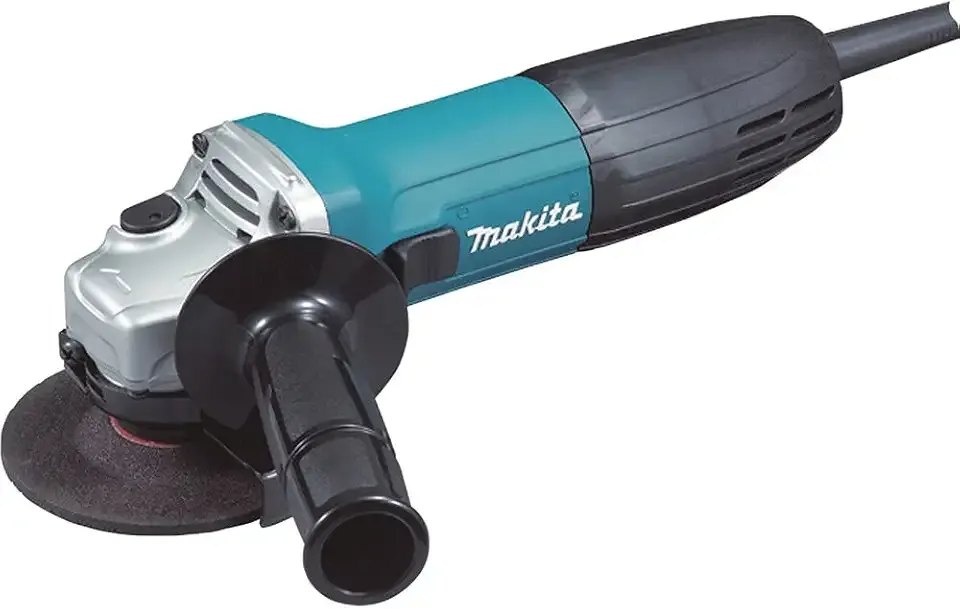 Makita GA4030K 4" Angle Grinder, with tool case, Teal