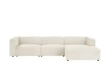 Ecksofa im modernen Breitcord Prado