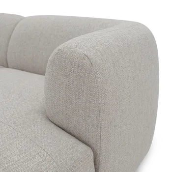 Hoeksalon ABRUZO Longchair Rechts B322
