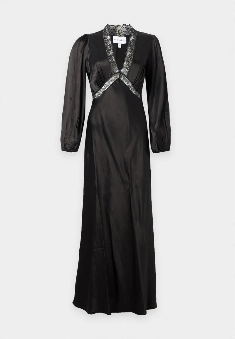 LIZZIE BALLOON SLEEVE - Ballkjole - black