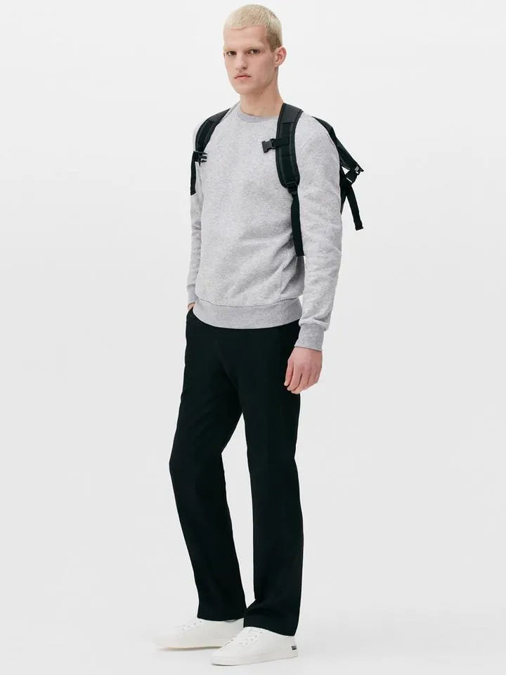 Pantalon en sergé coupe droite