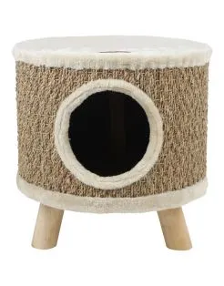 Adori Kyra Krab En Ligmeubel - Krabpalen - 36x36x36 cm Natural Beige