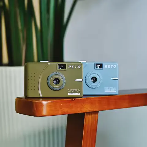 135 Film Camera RETO Ultra Wide&Slim 135 Point and Shoot Film Camera 22mm Ultra Wide Angle Reusable Film Camera