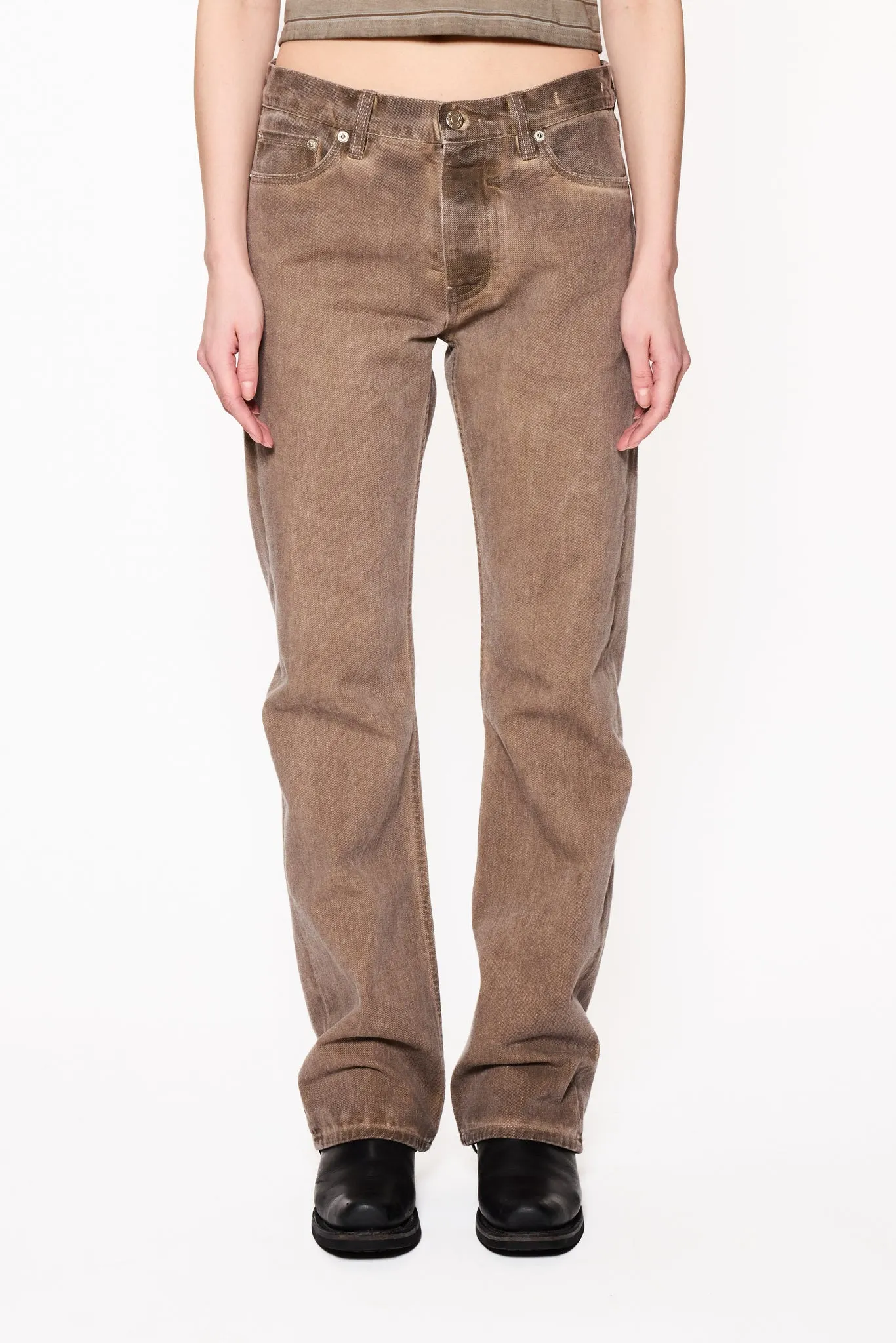Relaxed Bootcut Jeans