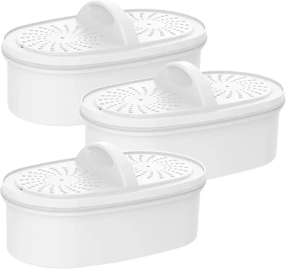 Replacement for All Waterdrop Pitcher and Dispenser Filtration Systems, Fits Waterdrop WD-PF-01A Plus, Reduces PFAS, PFOA/PFOS, Chlorine, Last Up to 200 Gallons (Pack of 3), AQUA CREST