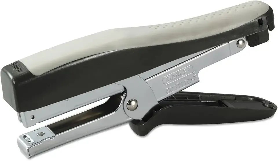 Bostitch Office Standard 20 Sheet Plier, No-Jam Technology, EZ Squeeze Lever, Black/Gray (SSP-99)
