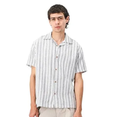 Camisa Hummo Hombre Diseño Rayas Verticales
