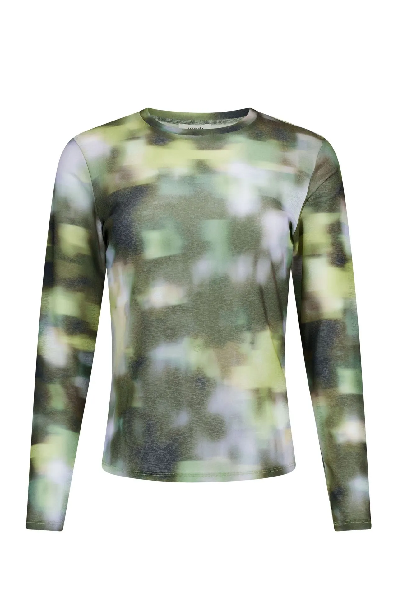 Groen shirt met grafische print