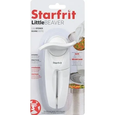 Little Beaver Can Opener - White