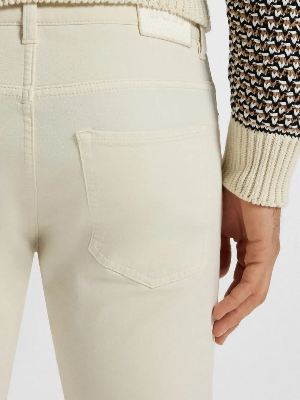 SLIM FIT TROUSERS