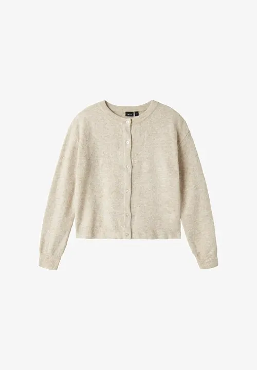 Knitted Long Sleeved - Cardigan - peyote