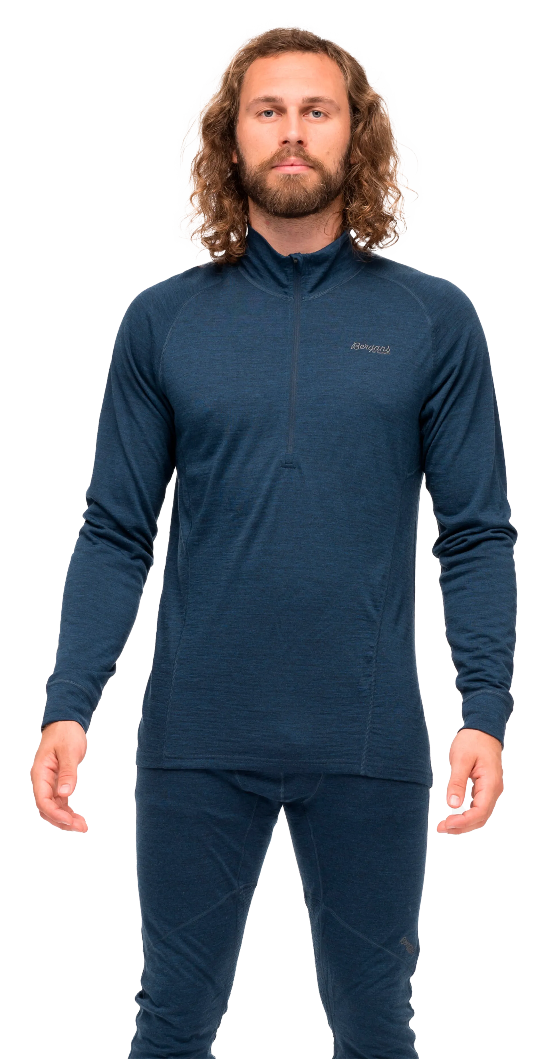 Inner:Pure Merino Half Zip Men