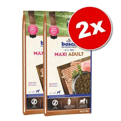 Lot de croquettes pour chien bosch