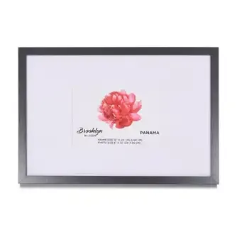 Brooklyn Panama Photo Frame Charcoal 8x12