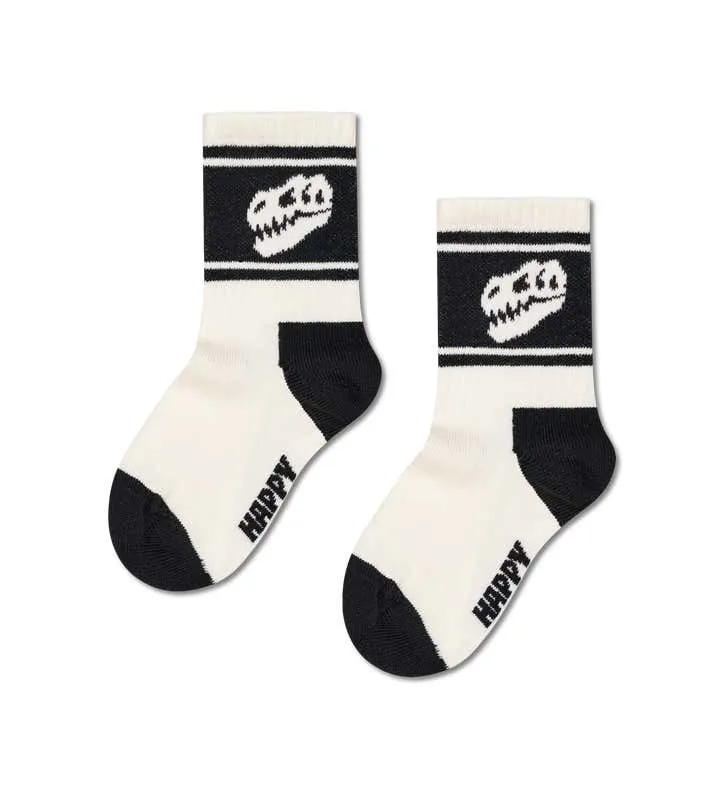 Kids T-Rex Skull Sock
