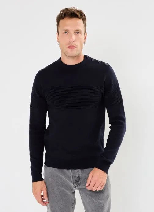 Truien MALOUIN heren blauw