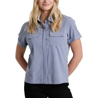 Chemise à manches courtes Vantage™ Travelr pour femme