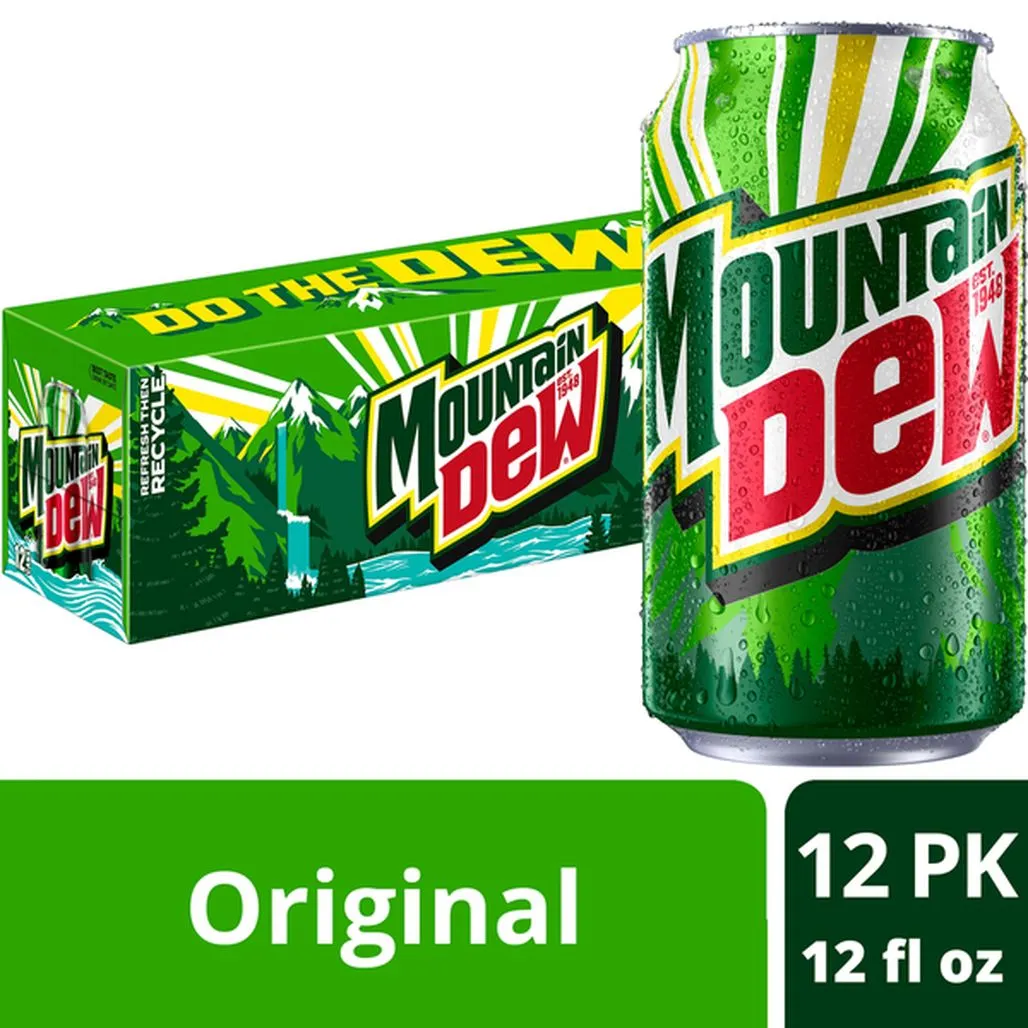 Mountain Dew Mountain Dew, 12 pack