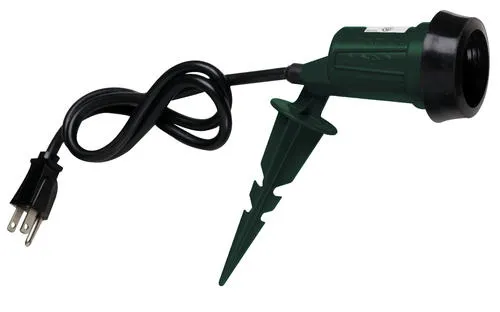 Sigma Engineered Solutions® 150-Watt Dark Green Metal Outdoor Spike-A-Lite