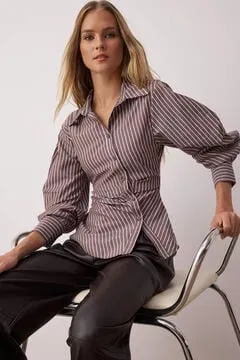 Camisa de manga larga con botones