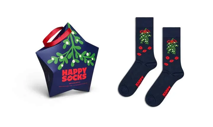 1-Pack Mistletoe Sock Gift Set