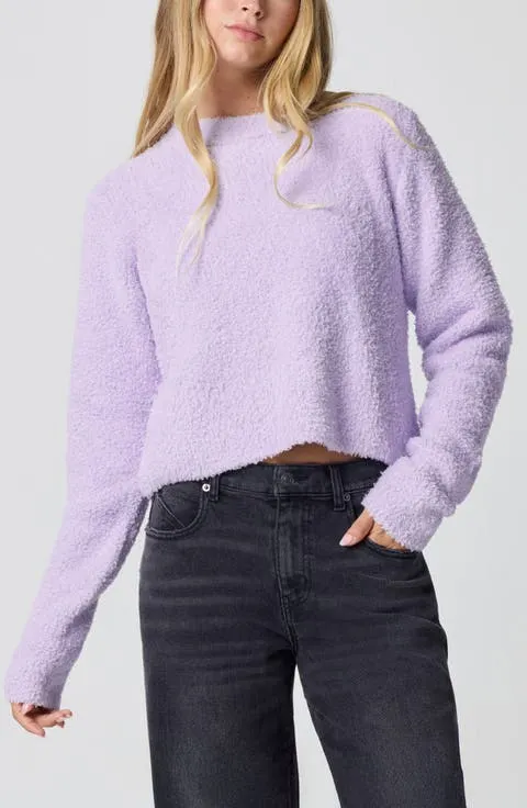 Crop Crewneck Sweater