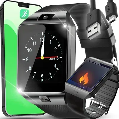 Smartwatch mit Telefonfunktion, 1.54" HD Touchscreen Fitness Tracker, IP67 wasserdicht, Pulsmesser, Schrittzähler, Schlafmonitor für Android iOS Retoo