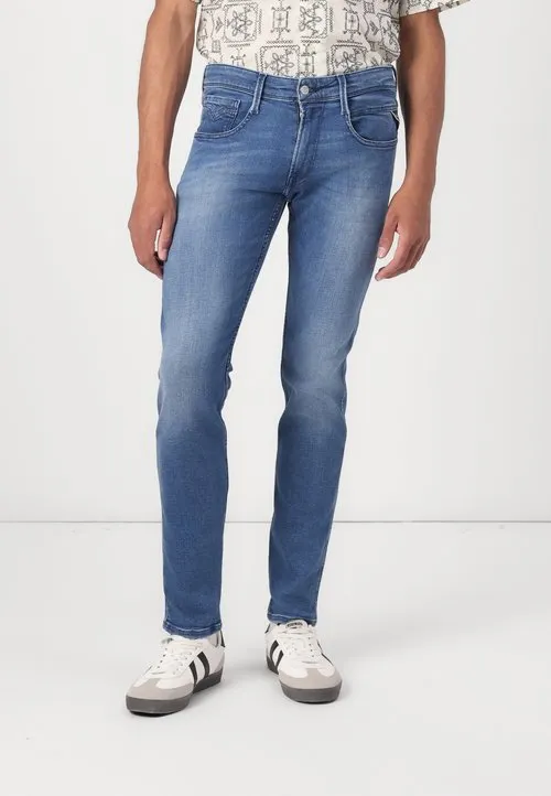 ANBASS - Jeans slim fit - medium blue