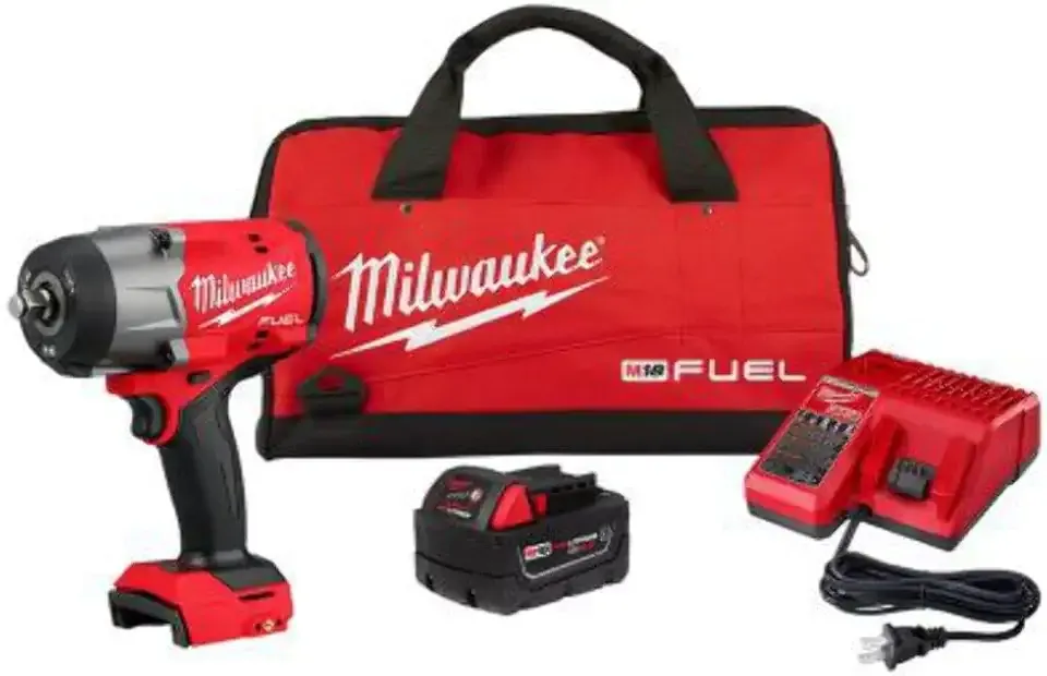 Milwaukee Electric - M18 Fuel 1/2 HIGH Torque Impact Wrench W/FRICTI