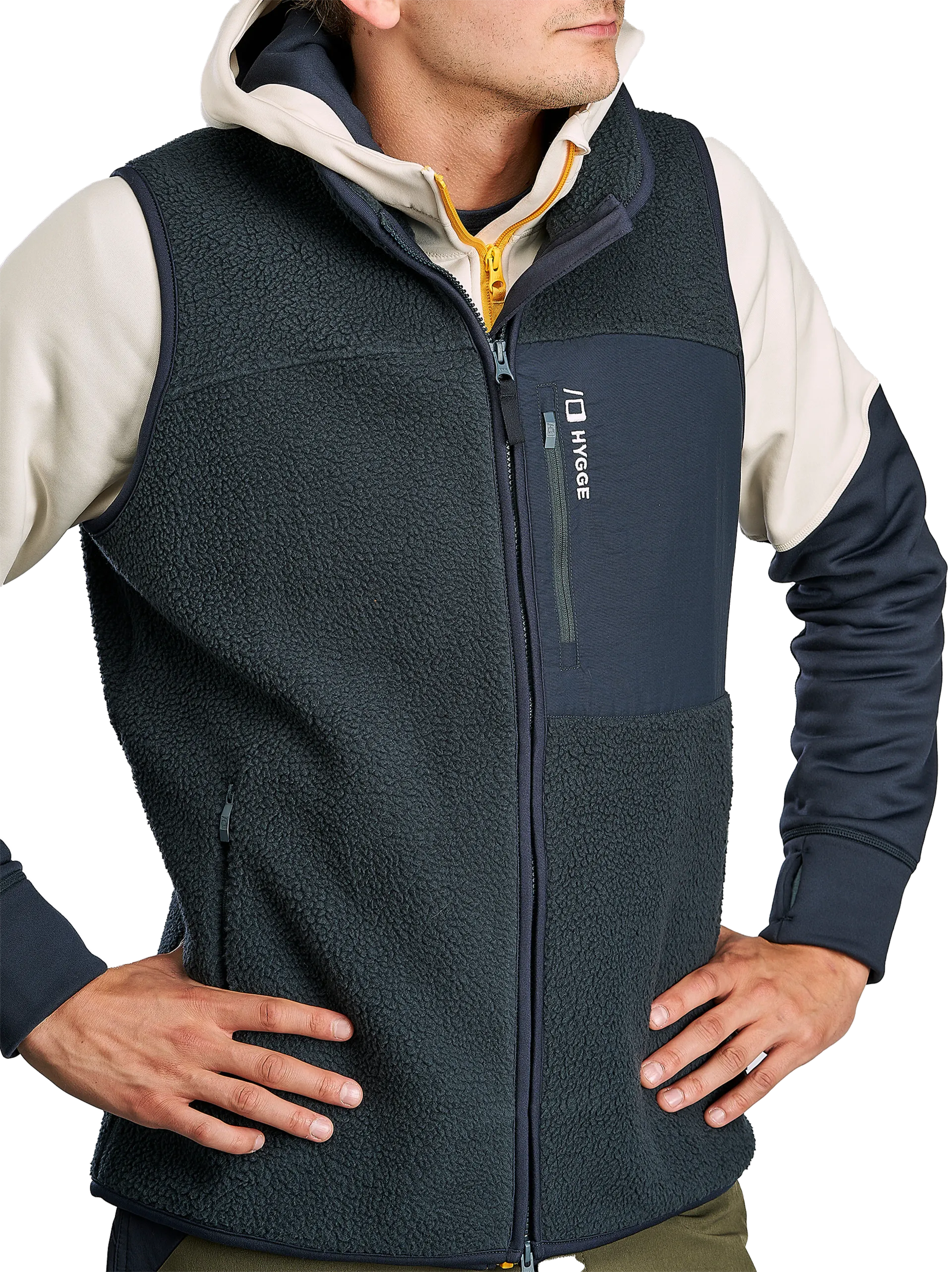 Men's Pile Fleece Vest
