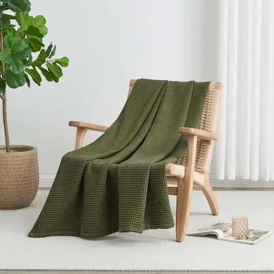 Gray 45-in x 60-in Fleece Heated blanket