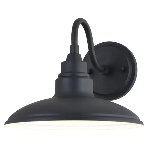 Patriot Lighting® Tucson Textured Black LED Outdoor Wall Light