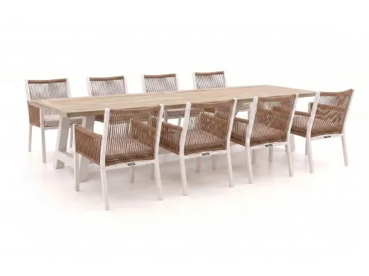 Manifesto Rivola/Bresimo 330cm dining tuinset 9-delig