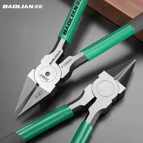 Baolian Industrial Grade Special Sharp Side Mouth Pliers,High Hardness Electrician Small Diagonal Pliers,Electrician Manual Tool