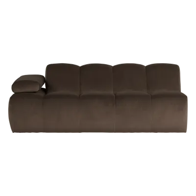 Mojo 2-zits element arm links velvet bruin [fsc]
